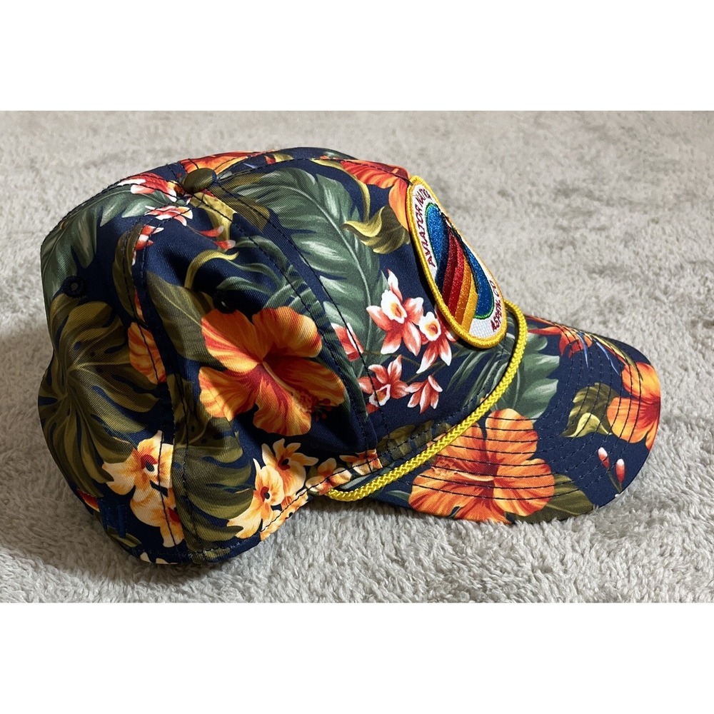 Aviator Nation Signature Aspen Vintage Safari Twill Low Rise Tropical Trucker - Picture 7 of 7